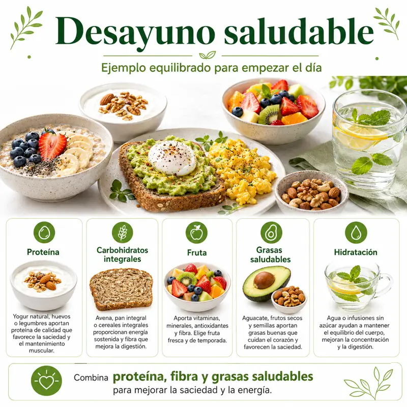 Desayuno saludable